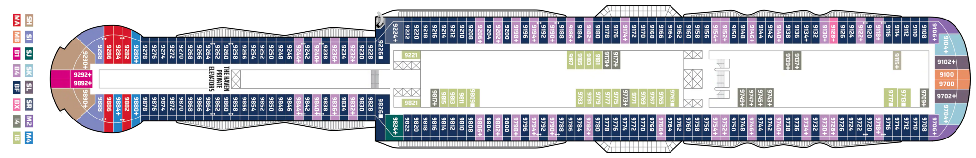 Deck 9 plan